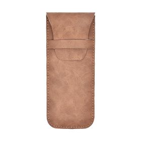 2 Pack Retro Eyeglass Pouch Portable Khaki Sunglass Goggles Case for Men Women