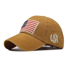 Fashion American Flag Camouflage Baseball Cap Men's Women's Rebound Cap Army Bone Truck Driver High Quality Gorras (Color: 5)