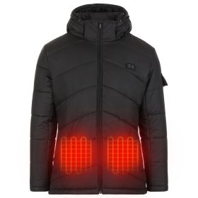 Helios - Paffuto Heated Coat (Color: Black- Female)