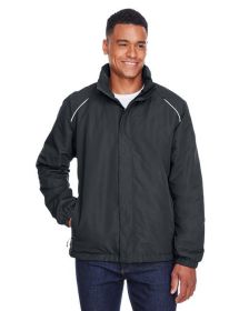 CORE365 88224 Men's Profile Fleece-Lined All-Season Jacket (Color: CARBON)