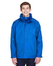 CORE365 88205 Men's Region 3-in-1 Jacket with Fleece Liner (Color: TRUE ROYAL)